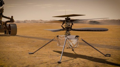 NASA вновь перенесло первый полет вертолета на Марсе NASA вновь перенесло первый полет вертолета на Марсе