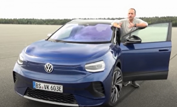 Электрический внедорожник Volkswagen 2021 года показали во время первого тест-драйва Электрический внедорожник Volkswagen 2021 года показали во время первого тест-драйва