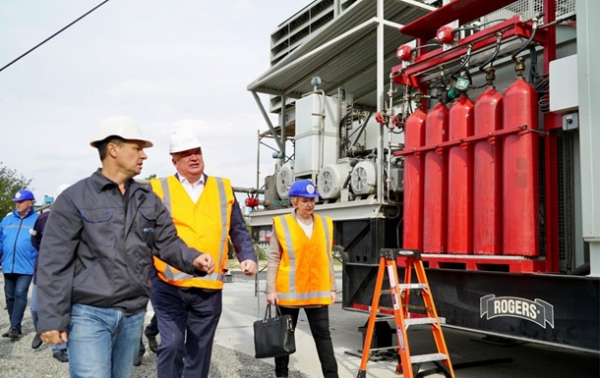 Энергоатом испытал газотурбинную мобильную электростанцию от USAID Энергоатом испытал газотурбинную мобильную электростанцию от USAID