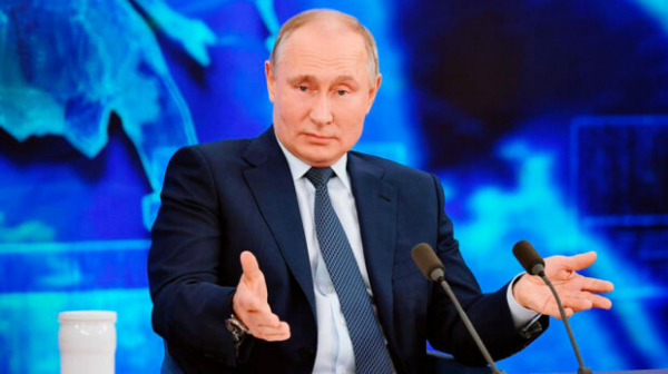 Путин признал "Л/ДНР" в полных границах областей и захотел от Украины отказа от НАТО: "Больше не существует" Путин признал "Л/ДНР" в полных границах областей и захотел от Украины отказа от НАТО: "Больше не существует"