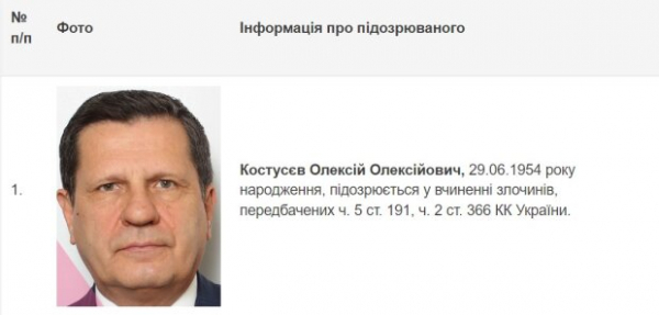 НАБУ разыскивает отца Гончаренко Алексея Костусева: продал Международный аэропорт "Одесса" мошенникам НАБУ разыскивает отца Гончаренко Алексея Костусева: продал Международный аэропорт "Одесса" мошенникам