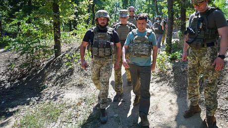 Зеленский проверил соблюдение режима всеобъемлющего прекращения огня