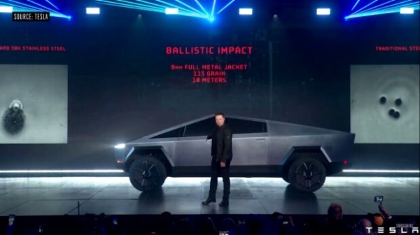 Илон Маск удивил в который раз &ndash; пикап Tesla Cybertruck сможет плавать