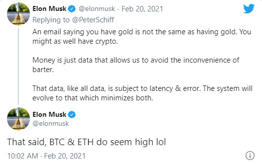 Илон Маск заработал на биткоине больше, чем на Tesla Илон Маск заработал на биткоине больше, чем на Tesla