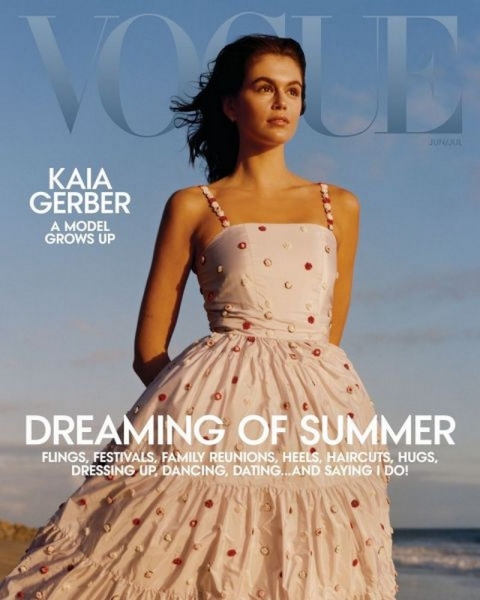 Кайя Гербер украсила американский Vogue: ее обвини в использовании связей матери Кайя Гербер украсила американский Vogue: ее обвини в использовании связей матери