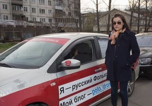Lada Kalina сломалась от дрифта Саши Грей