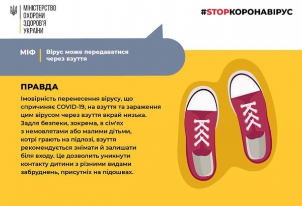 МОЗ развеяло еще один миф о коронавирусе