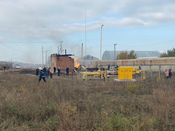 На Харьковщине взорвалась газовая подстанция