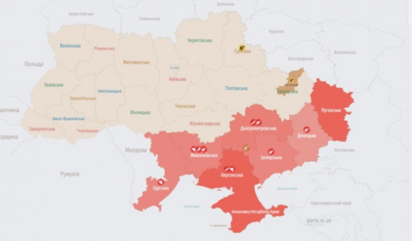 На Николаевщине прилеты На Николаевщине прилеты