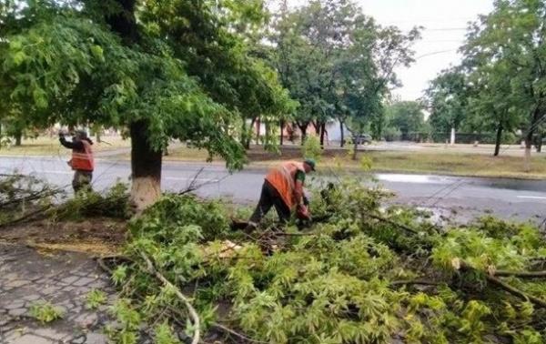 Непогода накрыла Мариуполь Непогода накрыла Мариуполь