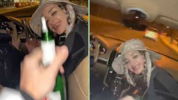 Пили пиво за рулем: в Киеве скандальная блогерша сбила человека на моноколесе Пили пиво за рулем: в Киеве скандальная блогерша сбила человека на моноколесе