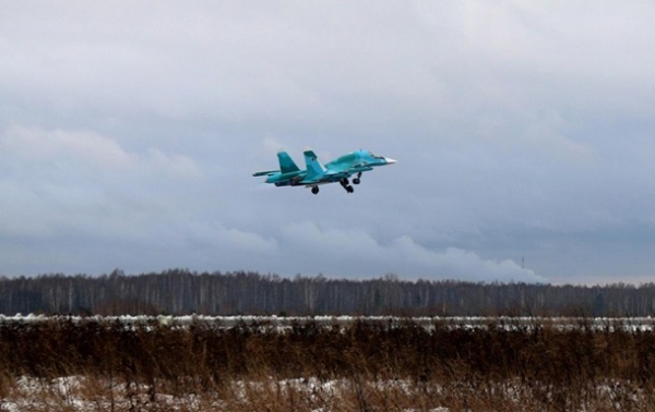 Под Мариуполем сбит российский Су-34
