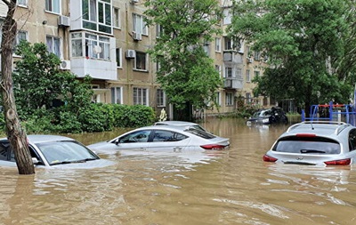 Потоп в Крыму. Полуостров страдает от дождейСюжет Потоп в Крыму. Полуостров страдает от дождейСюжет