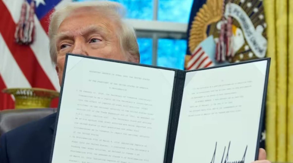Рынки в пике от подтверждения тарифов Трампом на импорт из Канады, Мексики и Китая Рынки в пике от подтверждения тарифов Трампом на импорт из Канады, Мексики и Китая