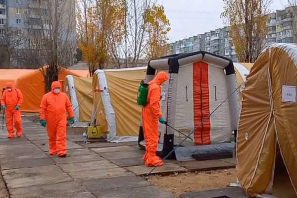 Ситуация стабилизировалась: в Херсонской области сворачивают мобильный госпиталь Ситуация стабилизировалась: в Херсонской области сворачивают мобильный госпиталь