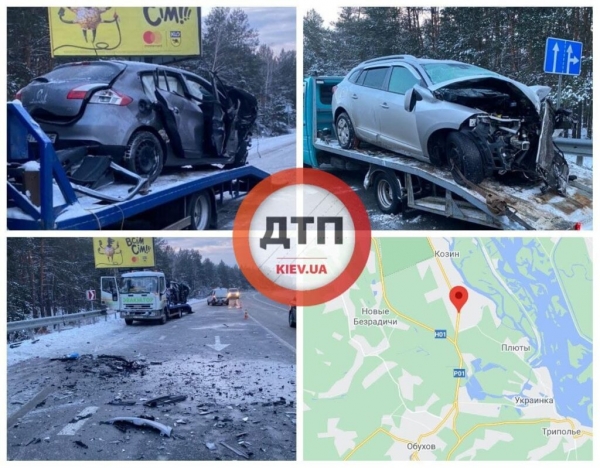 Смертельное ДТП под Киевом: «лоб в лоб» столкнулись два Renault Смертельное ДТП под Киевом: «лоб в лоб» столкнулись два Renault