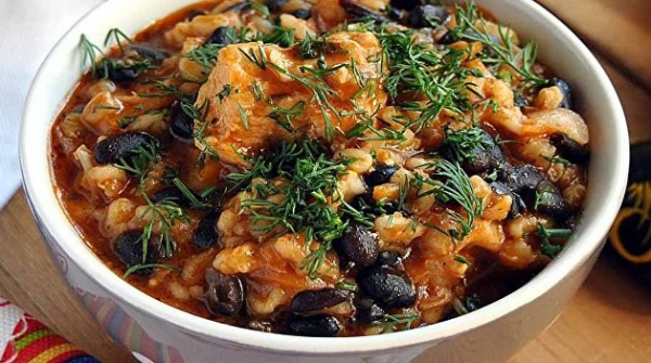Украинская кухня: готовим човлент