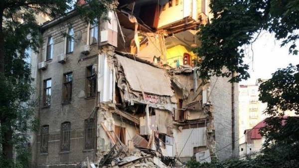 В Одессе обрушился третий дом за месяц