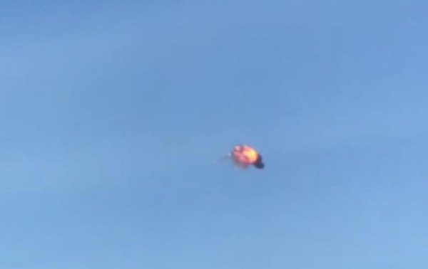 В сети появилось видео работы украинской ПВО