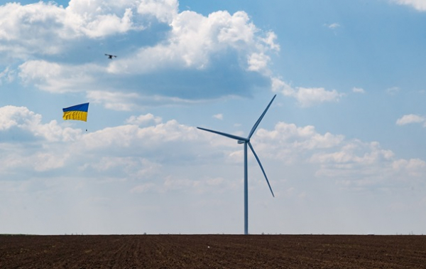 В Украине запустили новую ветровую электростанцию ДТЭК В Украине запустили новую ветровую электростанцию ДТЭК