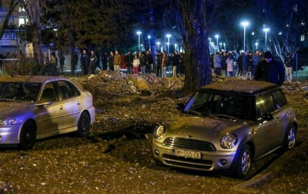 В Загребе упал беспилотник, который переносил авиабомбу весом до 120 кг В Загребе упал беспилотник, который переносил авиабомбу весом до 120 кг