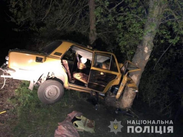 В Житомирской области легковушка влетела в дерево: двое погибших В Житомирской области легковушка влетела в дерево: двое погибших