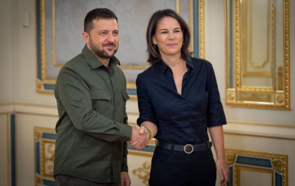 Зеленский провел встречу с Бербок